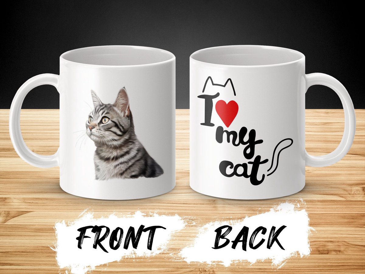 Mok Brazilian Shorthair cat - kat - I love my cat - cat lovers - katten