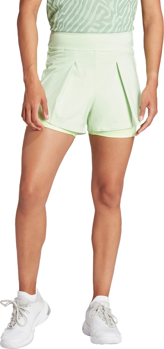 adidas Performance Tennis Match Short Dames Groen