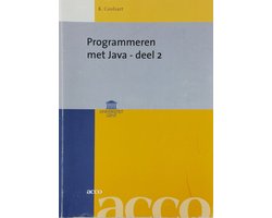 Omslag van Programmeren in Java - deel 2