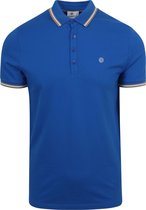 Blue Industry - Piqué Poloshirt Kobaltblauw - Modern-fit - Heren Poloshirt Maat L
