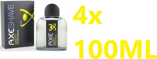 Axe Gravity - Aftershave - 4 x 100 ml - Voordeelverpakking