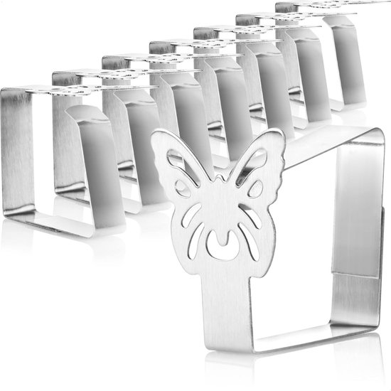 tafelkleedklem rvs 6 stuks nu € 2.9 | De specialist in Umefa uit het Grondzeilen & Accessoires