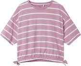 Name it t-shirt meisjes - roze - NKFfunion - maat 134/140