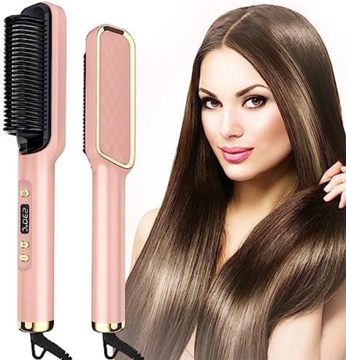 Bol.com Stijlborstel Straight Brush - Stijlkam - Stijlborstel Draadloos - Stijlborstel - Stijlborstels aanbieding