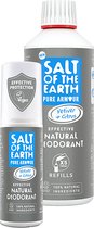 Salt of the Earth Vetiver & Citrus deodorant spray + refill