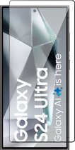 Screenprotector geschikt voor Samsung Galaxy S24 Ultra - Volledig Dekkend Glas Screen Protector