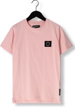 Rellix T-shirt Ss Basic Polo's & T-shirts Jongens - Polo shirt - Roze - Maat 152