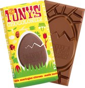 Tony's Chocolonely Melk Chocolade Reep Pasen - Meringue Citroen - Paas Cadeau - Chocolade Pasen - Paascadeautjes voor Kinderen - Fairtrade Chocolade - 180 gram