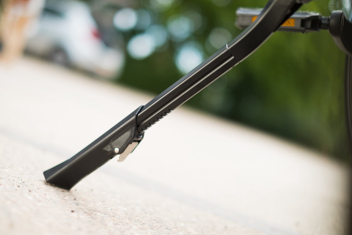 BBB Cycling Fietsstandaard 26 - 29 Inch - Universeel Klemsysteem - Verstelbaar in Lengte - Zijstandaard: E-bike, Stadsfiets & Mountainbike - UniKick Clampmount - BKS-08 – foto 6