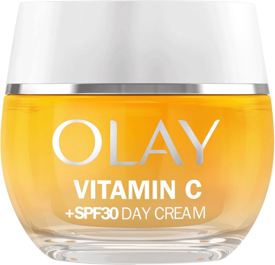 Foto: Olay vitamine c hydraterende dagcr me spf30 anti pigmentvlekken egaliseert hydrateert 50 ml