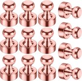 BOTC Super sterke magneten - 12 stuks-Inclusief Opbergdoosje met bewaardoosje - Roze