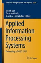 Advances in Intelligent Systems and Computing 1354 - Applied Information Processing Systems