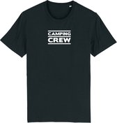 Camping Crew T-shirt heren L - camping - kamperen - campingshirt - heren shirt - grappige shirts - campingkleding