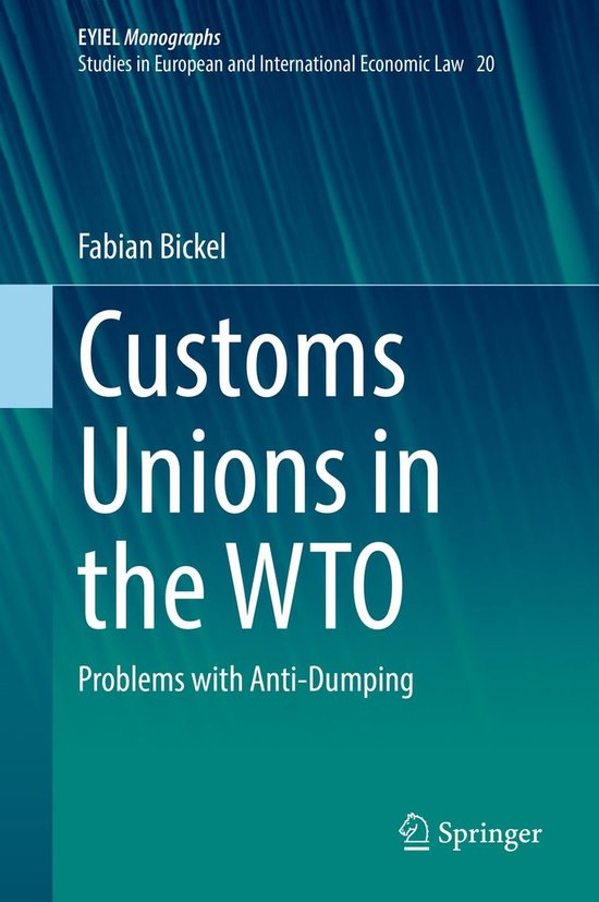 Law and Criminology (R0) - Customs Unions in the WTO - cover