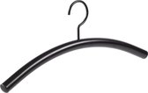 De Kledinghanger Gigant - 8 x Garderobehanger, buishanger metaal zwart Ø 22 mm, 41 cm