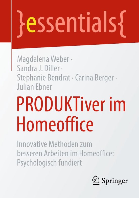 Psychology (German Language) - PRODUKTiver im Homeoffice - cover