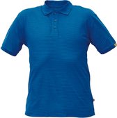 Cerva NOYO ESD polo-shirt 03050050 - Koningsblauw - XS