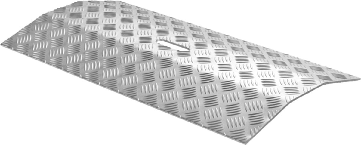 Goedkoopste Drempelbrug 2 t/m 4 cm - Aluminium - Oprijplaat Drempelhelling Drempelplaat