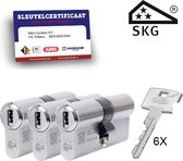 Pfaffenhain Magtec 1500 SKG3 - certificaat cilindersloten - 3 stuks gelijksluitend - 30/30
