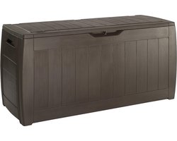 Keter - Multifunctionele Tuinbox / Kussenbox - 270l, bruin