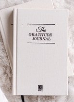 Linnen Gratitude Journal - Beige - Dankbaarheid dagboek - 5 Minute Journal - Moederdag cadeau - Selfcare - Mindset - Invulboek - Reflectie - Burn out - Stress - Troost cadeau - Cadeau voor vrouw/man - Verjaardag cadeau