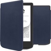 iMoshion Ereader Cover / Case Convient pour Pocketbook Verse Pro / Vivlio Light / Vivlio Light HD / Pocketbook Verse - iMoshion Slim Soft Case Sleepcover Bookcase sans support - Bleu foncé