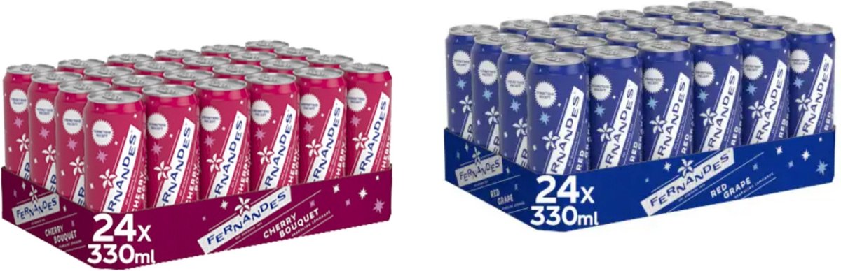 Fernandes Cherry Bouquet & Red Grape 48 x 330 ml