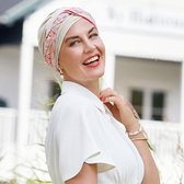 shakti turban - w/printed headband - christine headwear - chemo