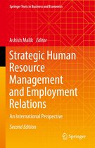 Springer Texts in Business and Economics - Strategic Human Resource Management and Employment Relations