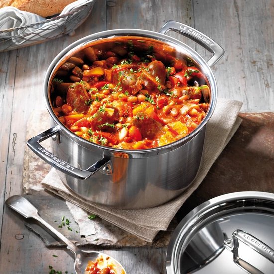 Le Creuset Pannenset RVS