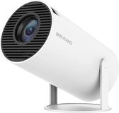 KLIKKLAK Mini beamer – Projector – Draagbaar – WiFi - HDMI – 4K HY300 – Ondersteunt Apple and Android – Streamen – Home cinema - Wit