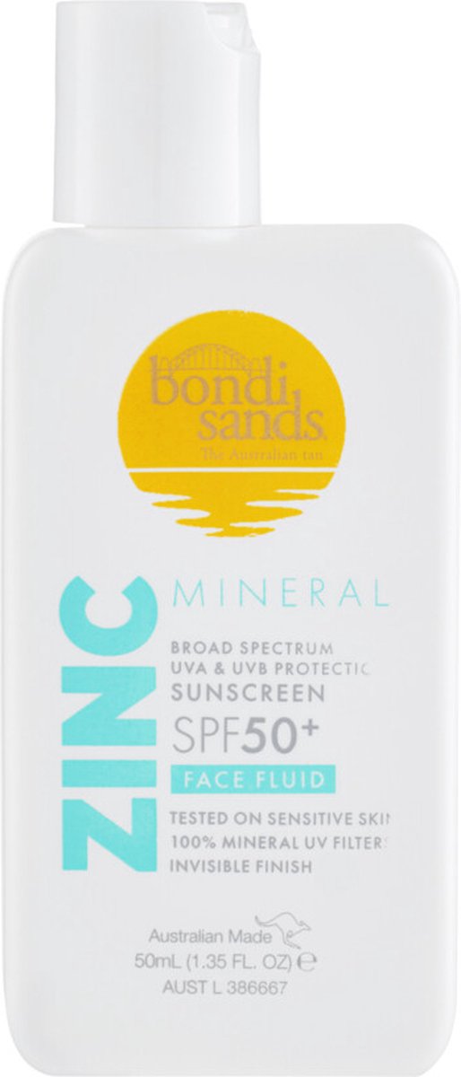 Goedkoopste BONDI SANDS - Sunscreen Face Fluid Mineral SPF 50