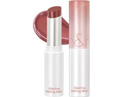 Romand Glasting Melting Balm - Rom&nd #06 Kaya Fig - Soft Rosy Color - Ultra Shine Glassy Lips - Vegan - Korean K-Beauty Cosmetics