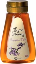 Melissokomiki Dodecanesse Squeeze THYME Honey 250g | Tijmhoning Puur en Hoge Kwaliteit in handige knijpfles