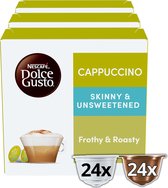 NESCAFÉ® Dolce Gusto Cappuccino Light - 3 boîtes de 8 capsules, convient pour 24 tasses
