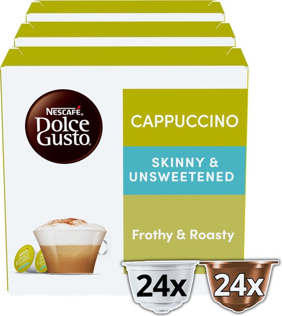 NESCAFÉ Dolce Gusto Cappuccino Light capsules - 48 koffiecups voor 24 koppen koffie - NESCAFÉ Dolce Gusto