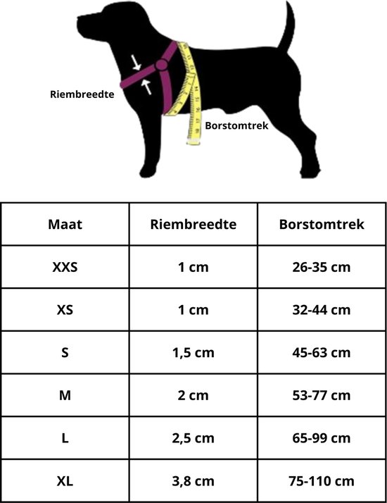 Tre Ponti Easy Fit Mesh Klassiek Hondenharnas, Maat 1.5, Zwart
