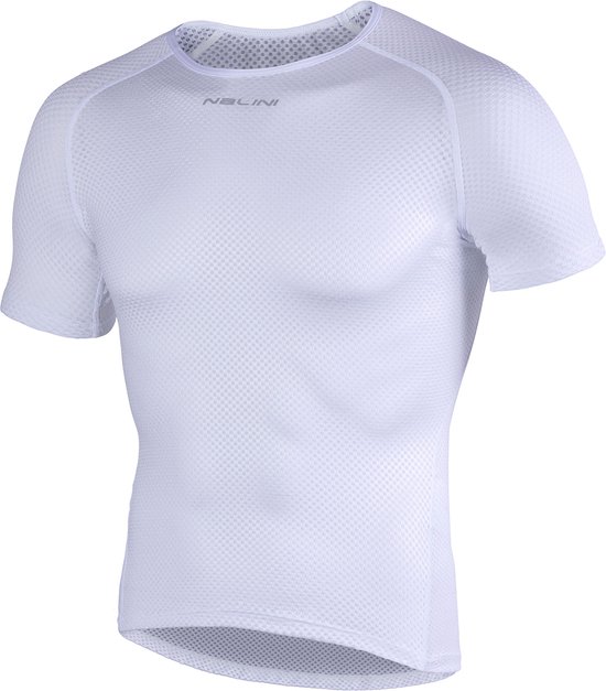 Nalini Heren Ondershirt korte mouwen - zweethemdWit - AIS KERMESSE SS White - XL