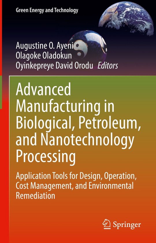 Green Energy and Technology - Advanced Manufacturing in Biol ... - cover