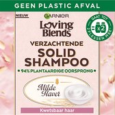 Garnier Loving Blends Milde Haver Verzachtende Solid Shampoo Bar - Kwetsbaar haar - 60g