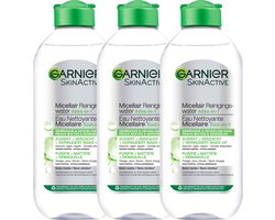 Garnier SkinActive Micellair Reinigingswater Gemengde huid – 3 x 400 ml – Micellair Water Voordeelverpakking