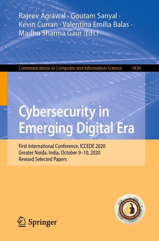 Springer Nature Proceedings Computer Science - Cybersecurity ... - cover