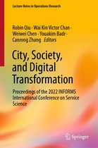 Lecture Notes in Operations Research - City, Society, and Digital Transformation