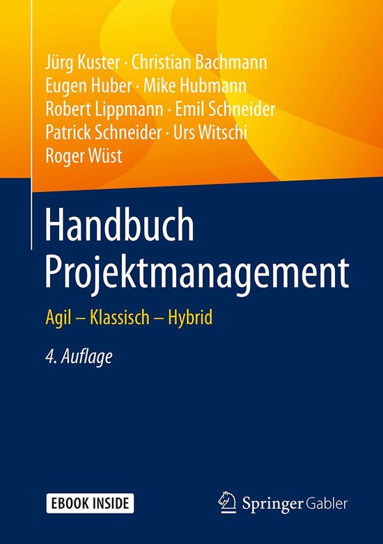 Business and Economics (German Language) - Handbuch Projektm ... - cover
