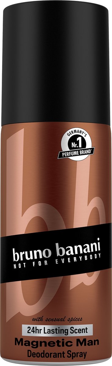 Goedkoopste Bruno Banani Magnetic Man Body Spray 150 ML