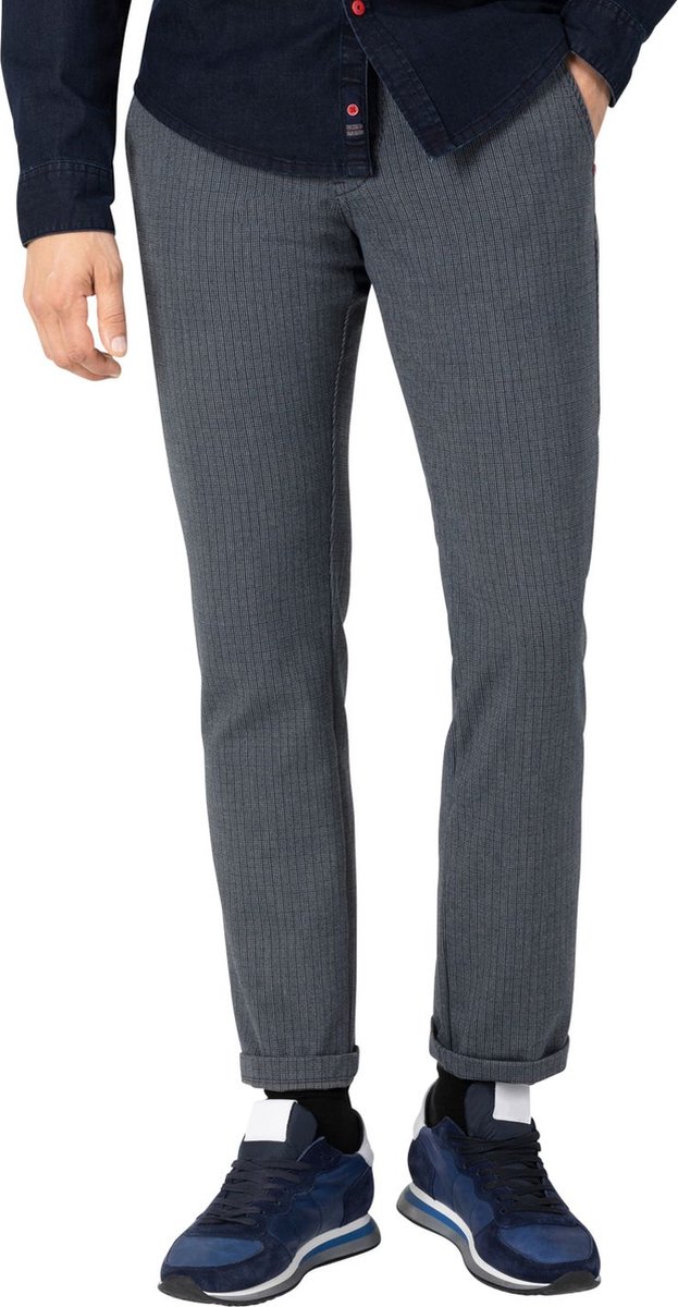 TIMEZONE Heren Chino Broek REGULAR LUITZ regular/straight Blauw 29W / 32L Volwassenen