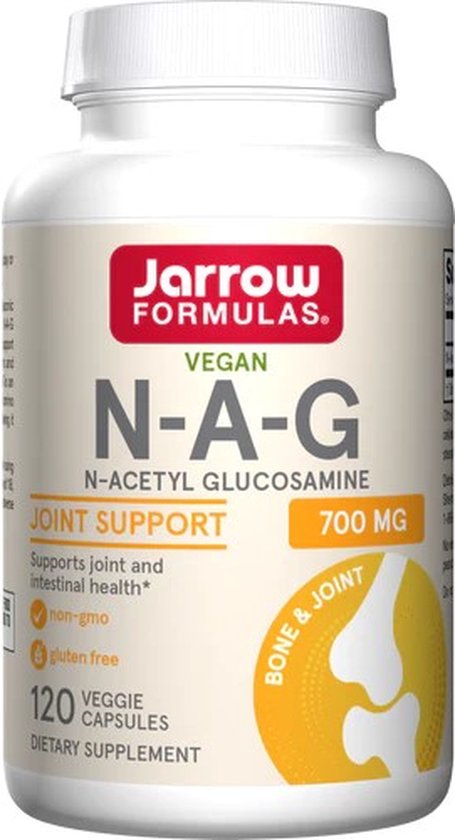 N-acetyl Glucosamine 700mg 120 capsules - veelzijdige glucosamine | Jarrow Formulas