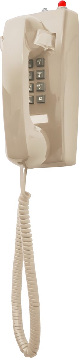 OPIS WallPhone Retro Wandtelefoon beige - muurtelefoon - vintage