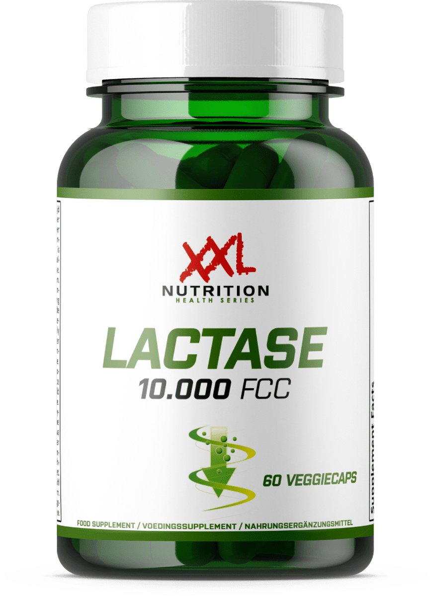 Goedkoopste XXL Nutrition - Lactase 10.000 FCC - 60 capsules
