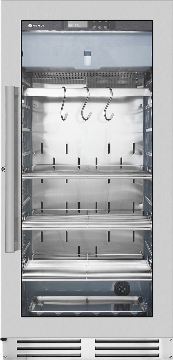 Hendi Dry Aging Kast 233L 220-240V 170W 595x760x(H)1270mm 221433 Horeca & Professioneel
